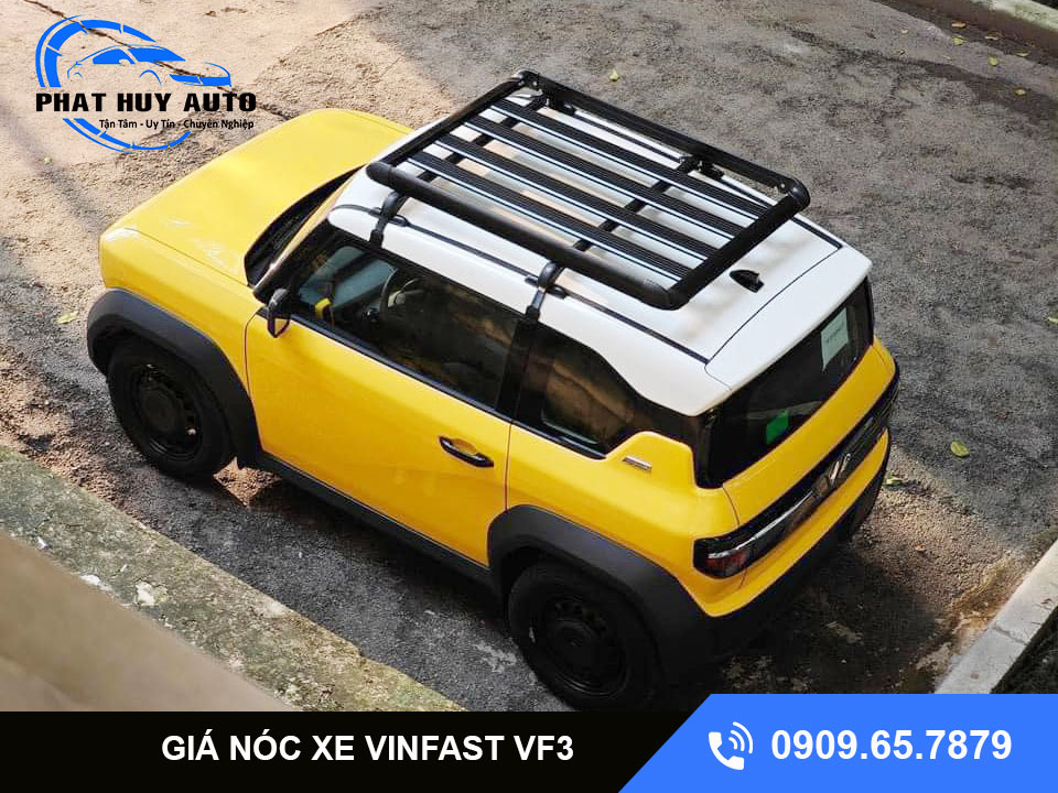 Lắp giá nóc cho Vinfast VF3
