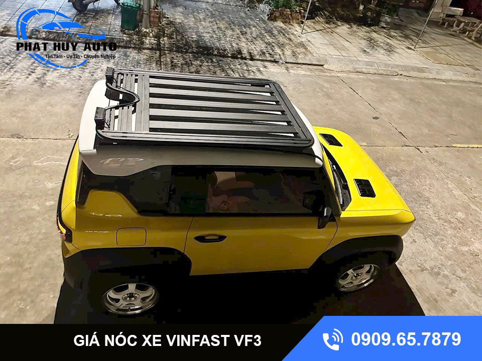 Lắp giá nóc cho Vinfast VF3