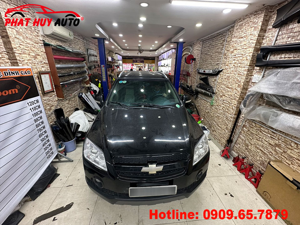 Lắp giá nóc xe Chevrolet Captiva