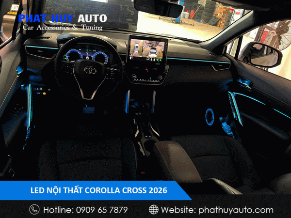 Led nội thất Corolla Cross 2026