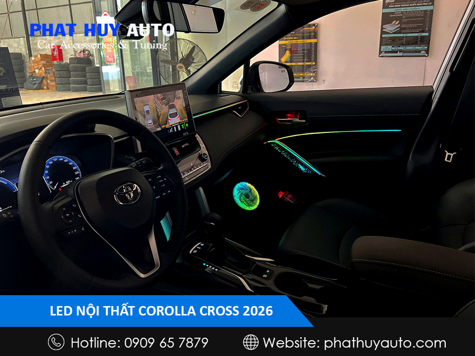 Led nội thất Corolla Cross 2026