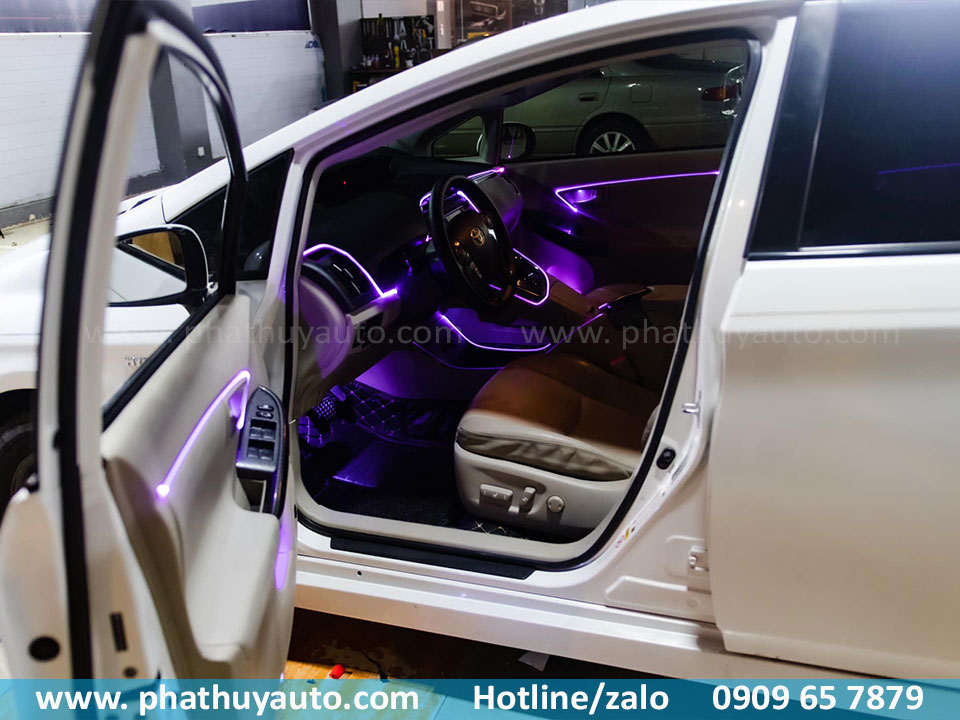 Led nội thất xe Toyota Altis