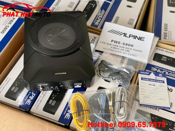 Loa Sub Gầm Ghế Alpine PWE-S800