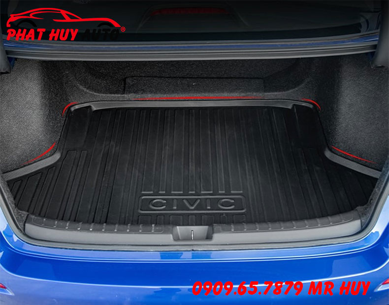Lót cốp nhựa Honda Civic 2022