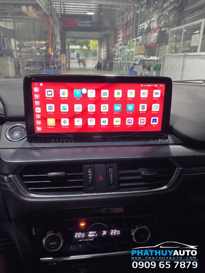 Màn hình Android cho Mazda 6