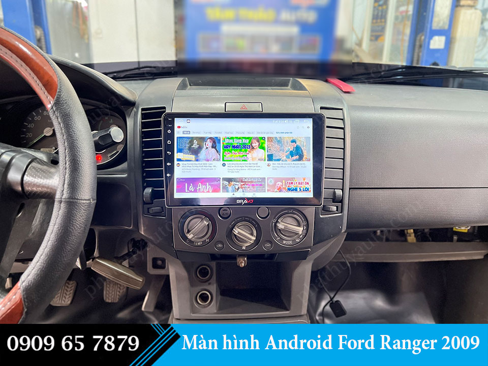 Màn hình Android Ford Ranger 2009