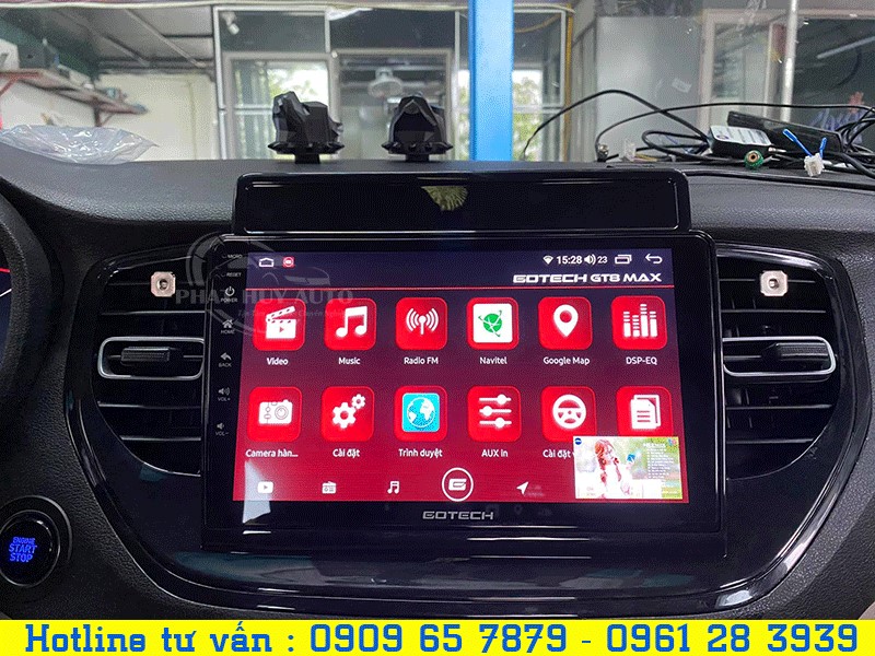 Màn Hình Android Hyundai Accent 2021