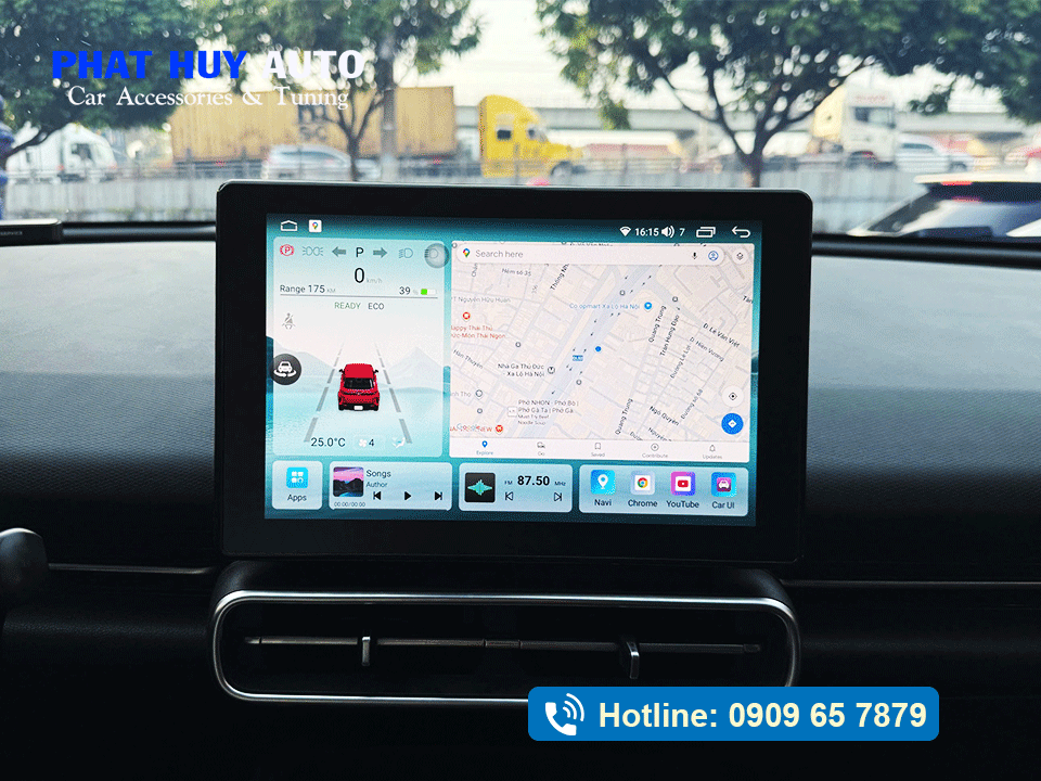 Màn hình android Limo Green