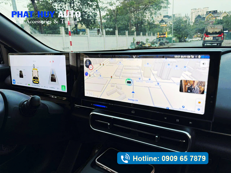 Màn hình android Limo Green