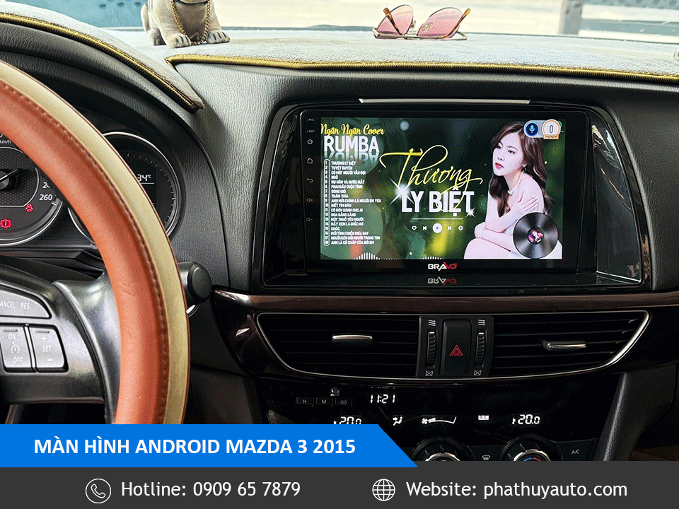 Màn hình android Mazda 3 2015