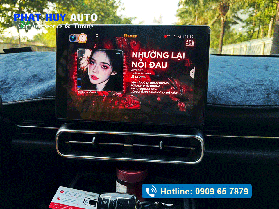 Màn hình android MHU Limo Green