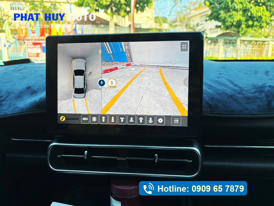 Màn hình android MHU Limo Green