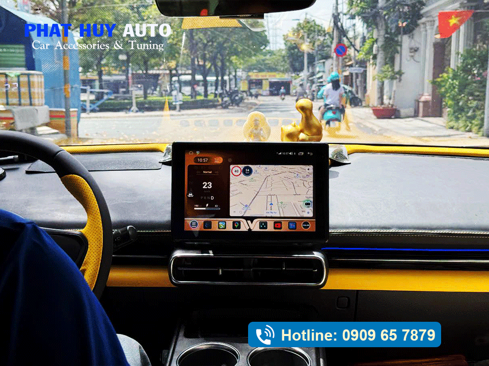 Màn hình android MHU Limo Green