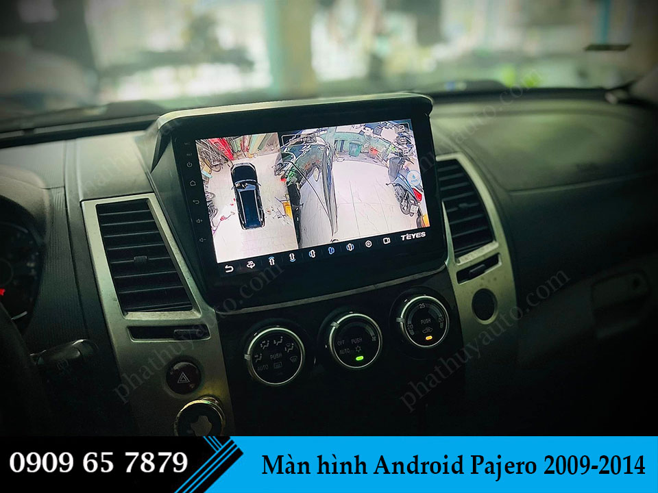 Màn hình Android Pajero Sport 2009 - 2014
