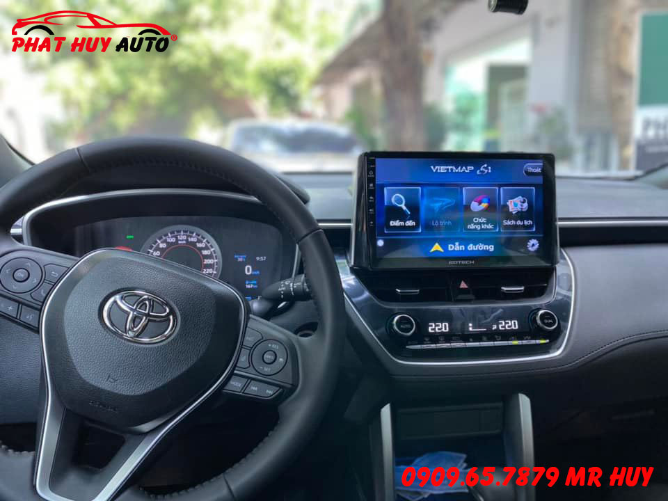 Màn hình Android Toyota Cross 2022