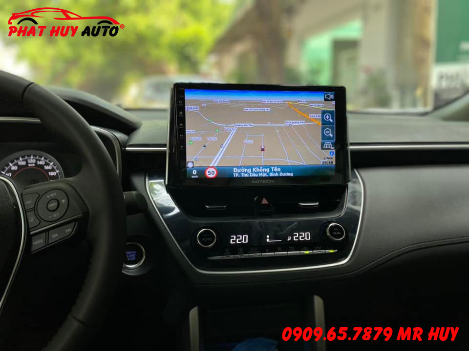 Màn hình Android Toyota Cross 2022