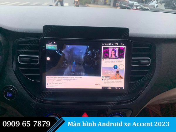 Màn hình Android xe Accent 2023