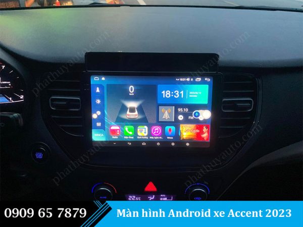 Màn hình Android xe Accent 2023