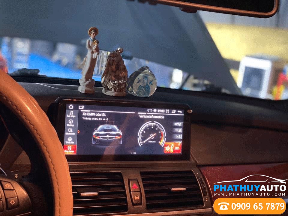 Màn hình Android xe BMW X6