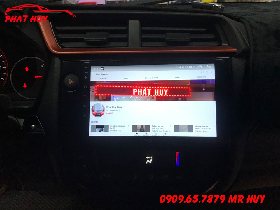 Màn hình Android Xe Brio 2022