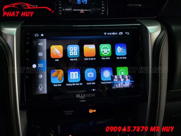 Màn hình Android xe Fortuner 2020