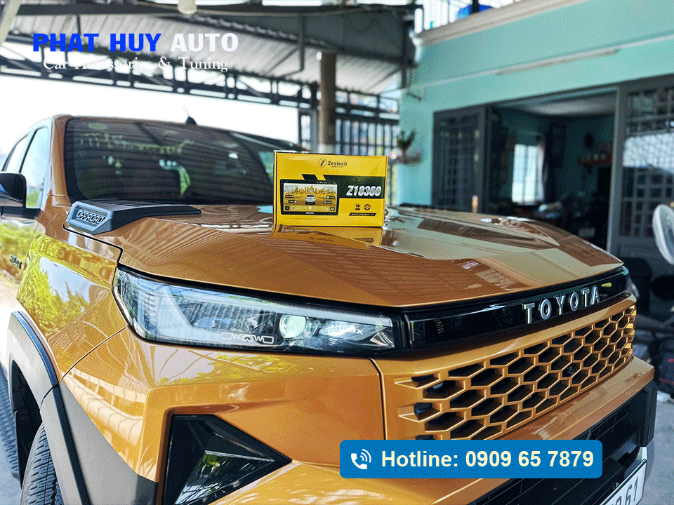 Màn hình android xe Hilux 2026