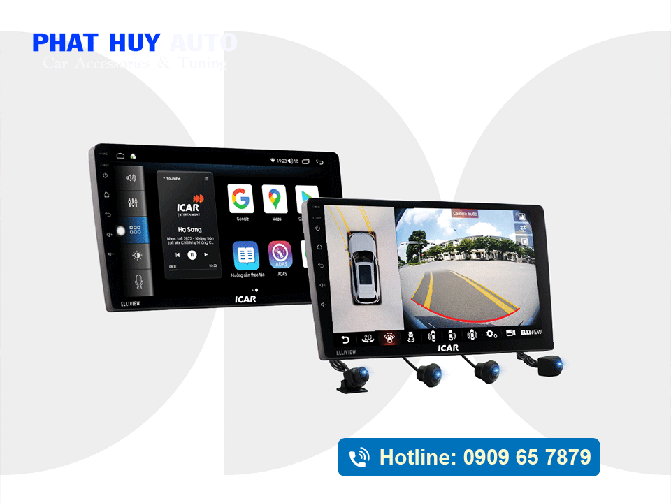 Màn hình android xe Hilux 2026