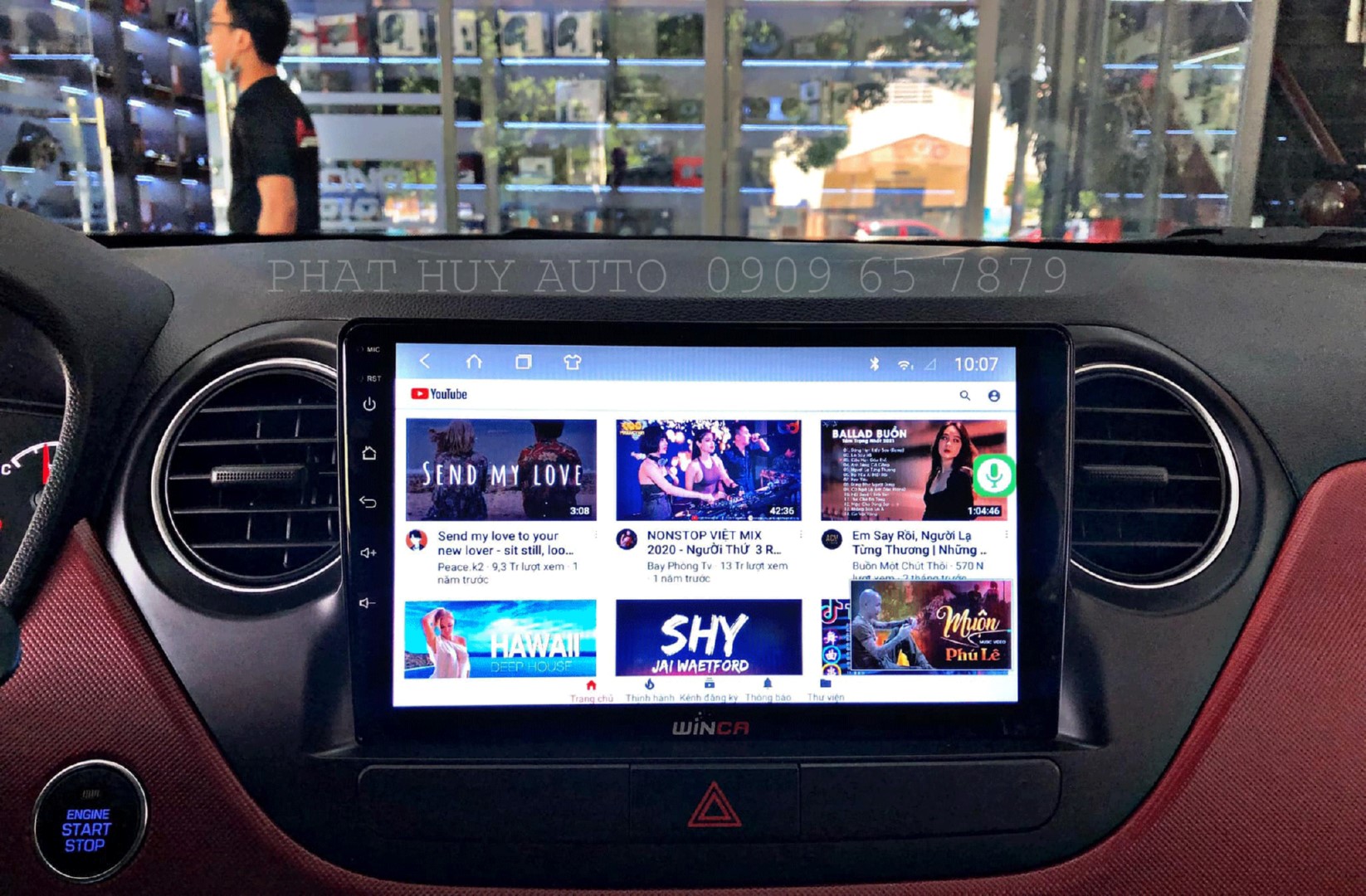 Màn Hình Android xe Hyundai i10