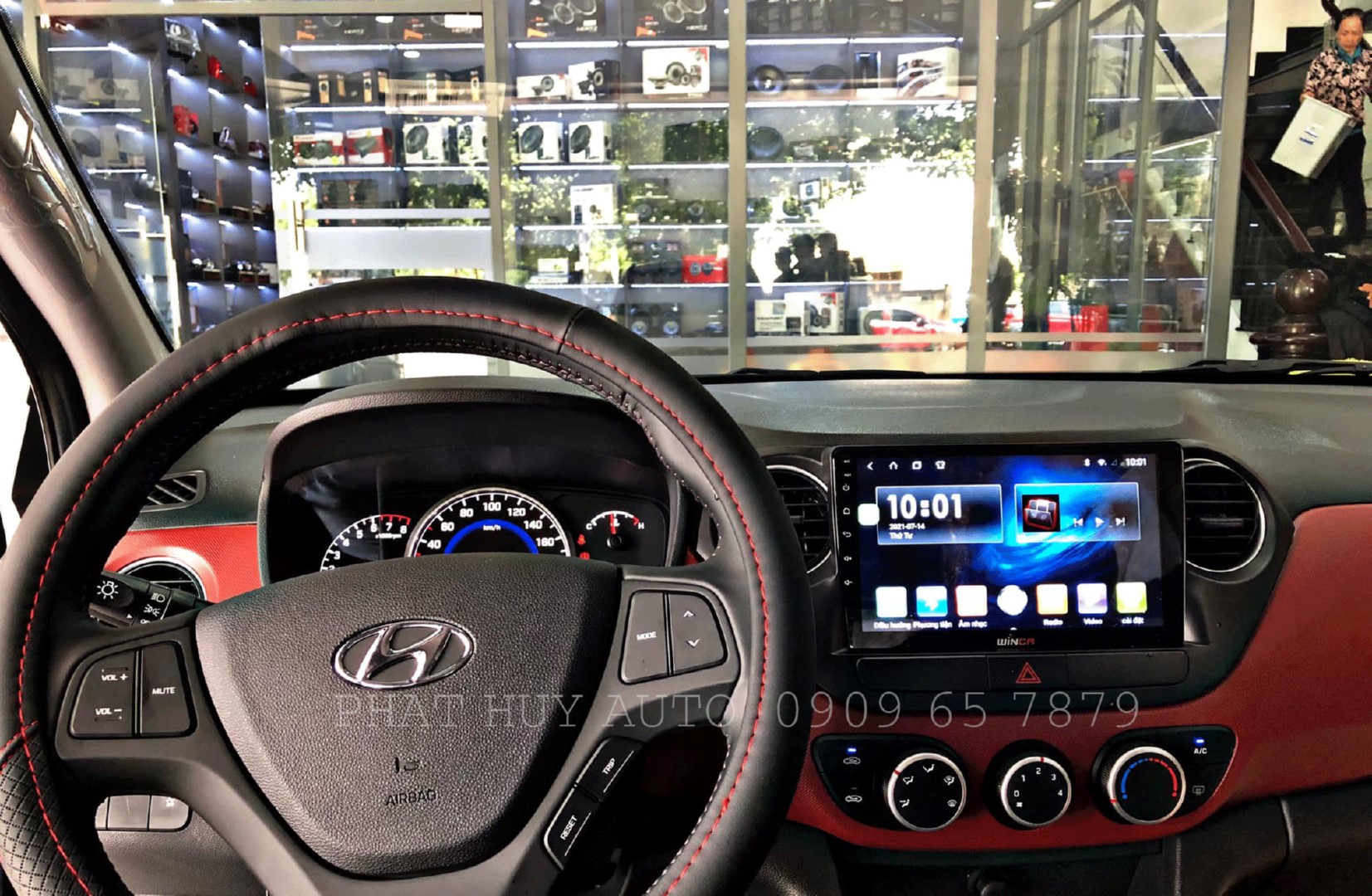 Màn Hình Android xe Hyundai i10