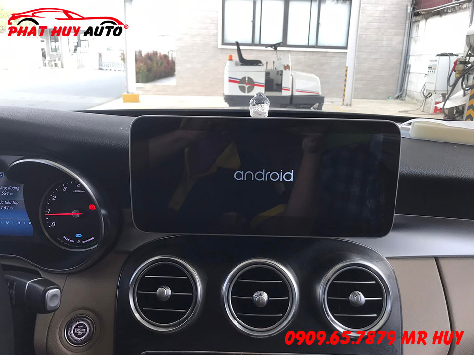 Màn hình android xe Mercedes C200