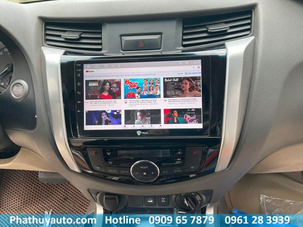 Màn hình Android xe Nissan Navara