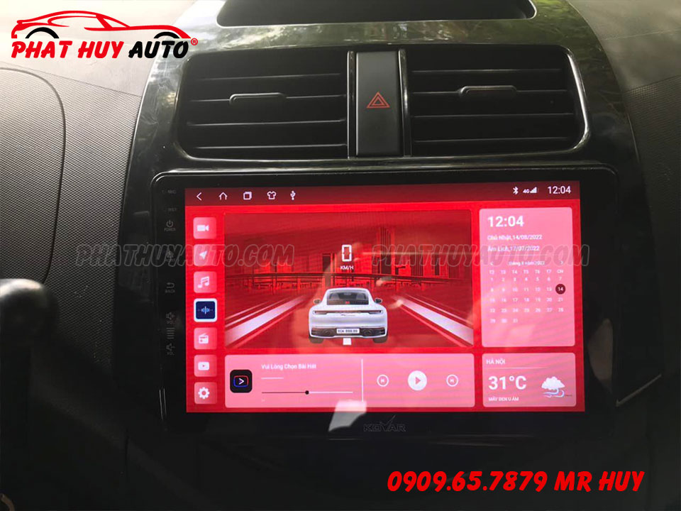 Màn hình android xe Spark 2009