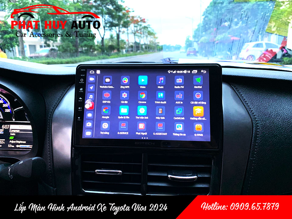 Màn hình Android xe Vios 2024