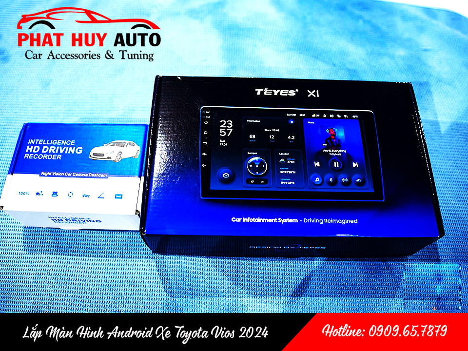 Màn hình Android xe Vios 2024