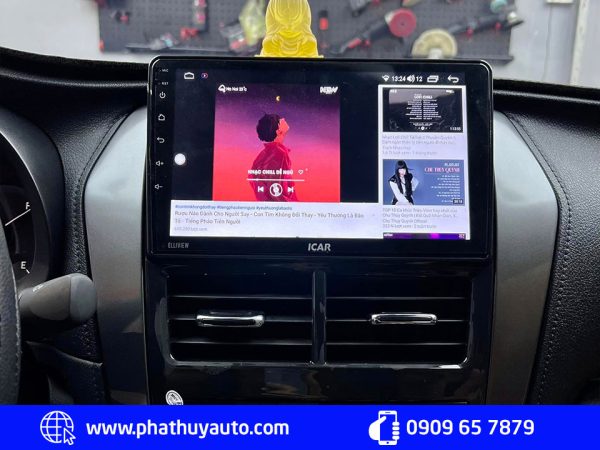 Màn hình DVD Android Elliview U3 Lắp Giá Tốt