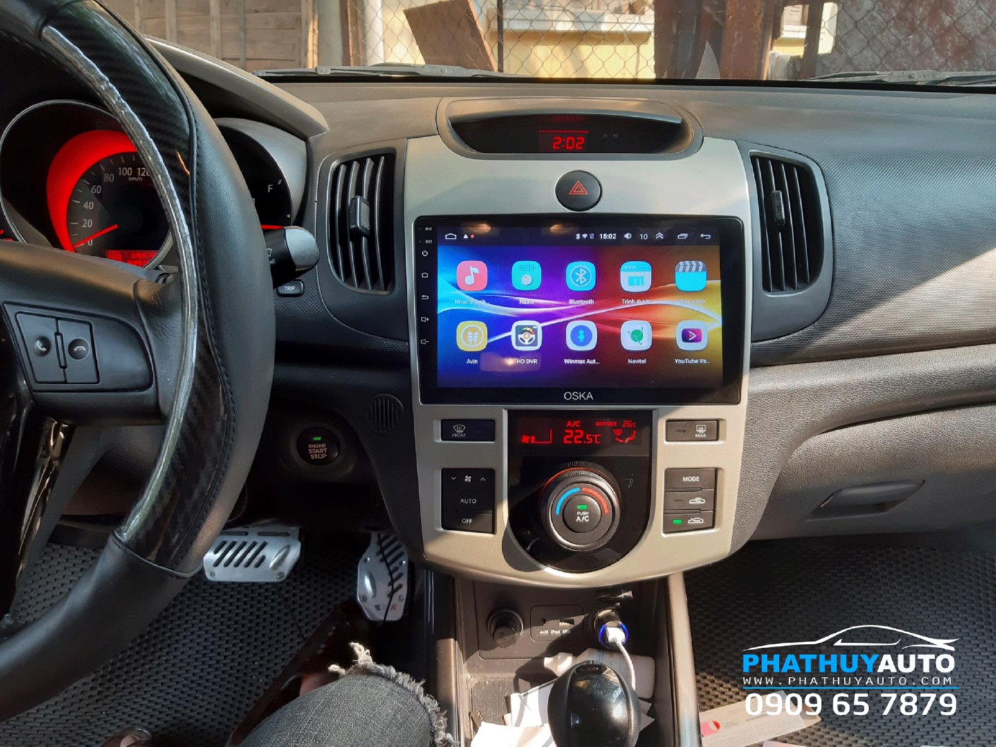 Màn hình Dvd Android Kia Forte