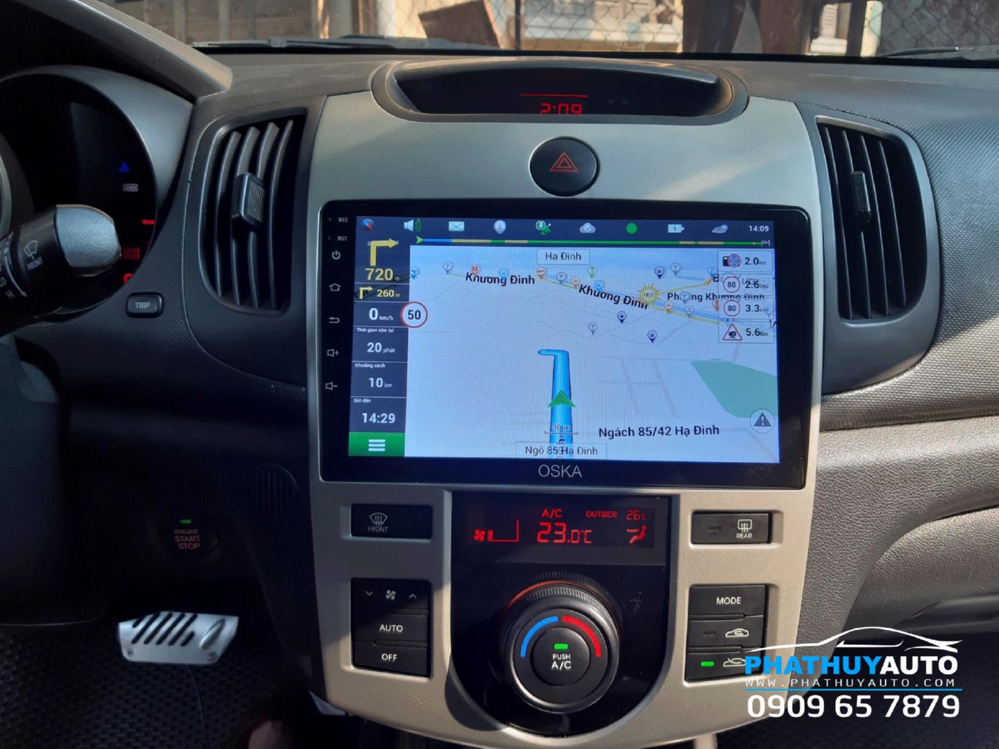 Màn hình Dvd Android Kia Forte