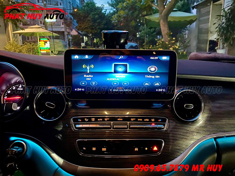 Màn hình dvd android Mercedes V250