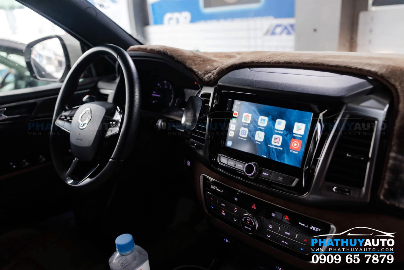 Màn hình DVD Android Ssangyong Rexton