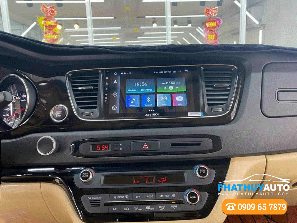 Màn hình dvd Android xe Sedona