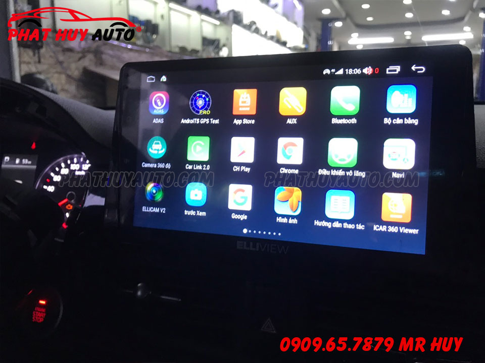 Màn hình Elliview S4 Basic Kia Morning 2022