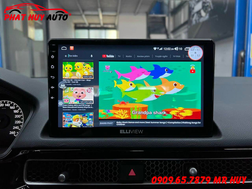 Màn hình Elliview S4 Civic 2022