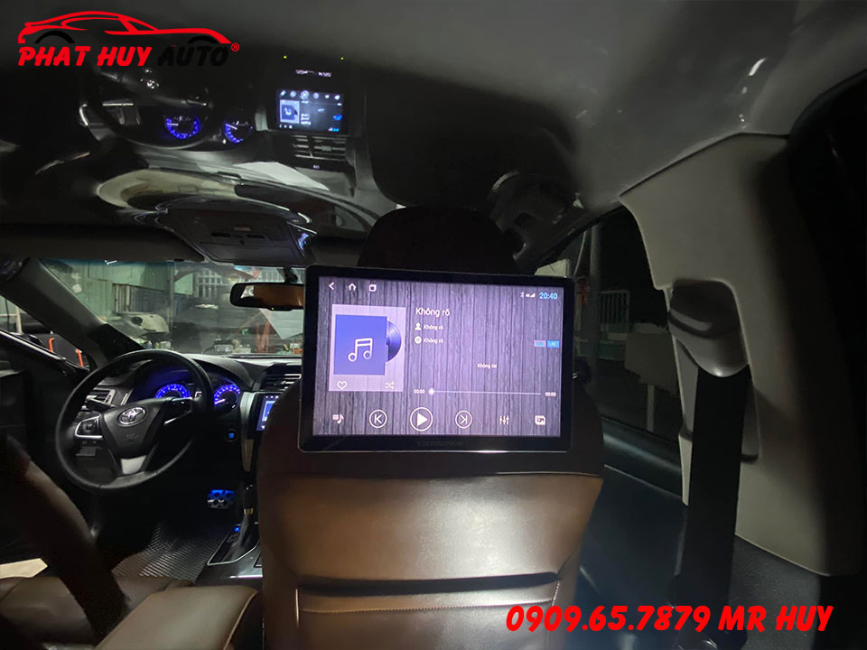 Màn hình gối đầu Android Camry