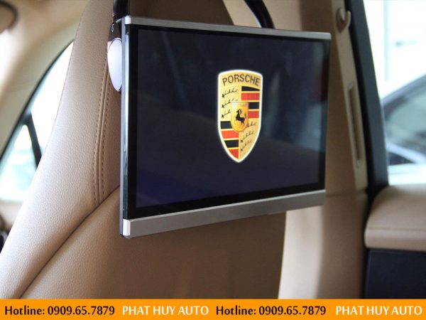 Màn hình gối đầu Android xe Porsche Panamera