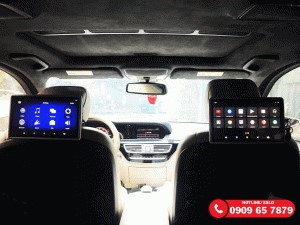 Màn hình gối đầu mercedes s550