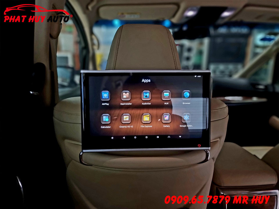 Màn hình gối đầu Toyota Alphard