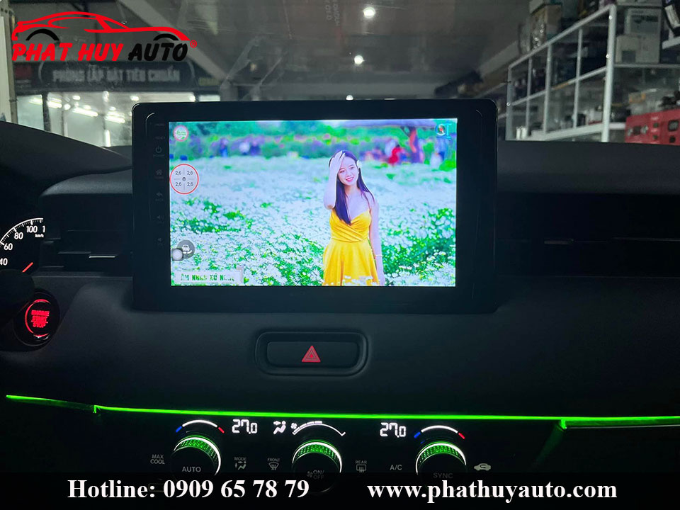 Màn hình Gotech liền camera 360 Honda HRV 2022