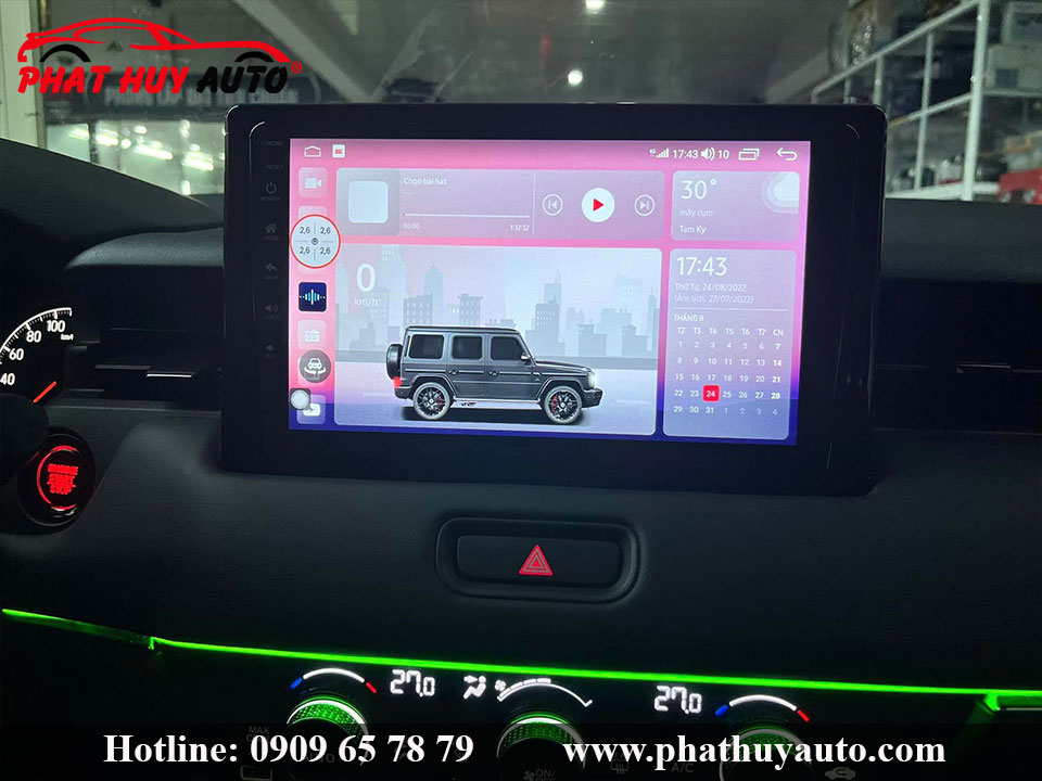 Màn hình Gotech liền camera 360 Honda HRV 2022