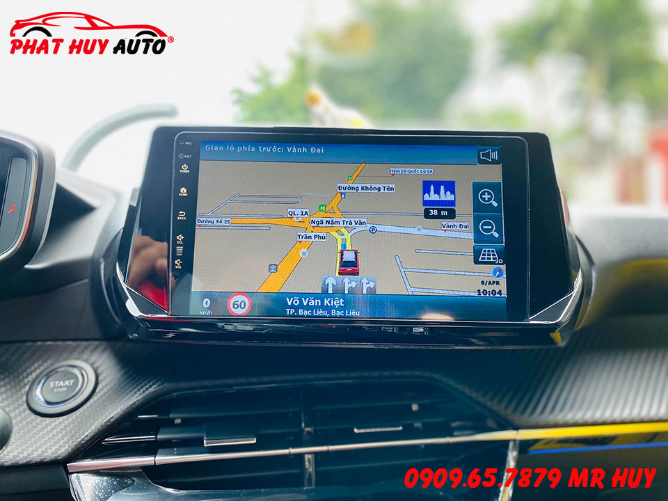 Màn hình liền camera 360 xe Peugeot 2008