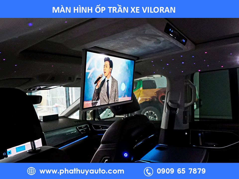 óc nhìn bao quát, vừa vặn với tầm mắt của người ngồi sau